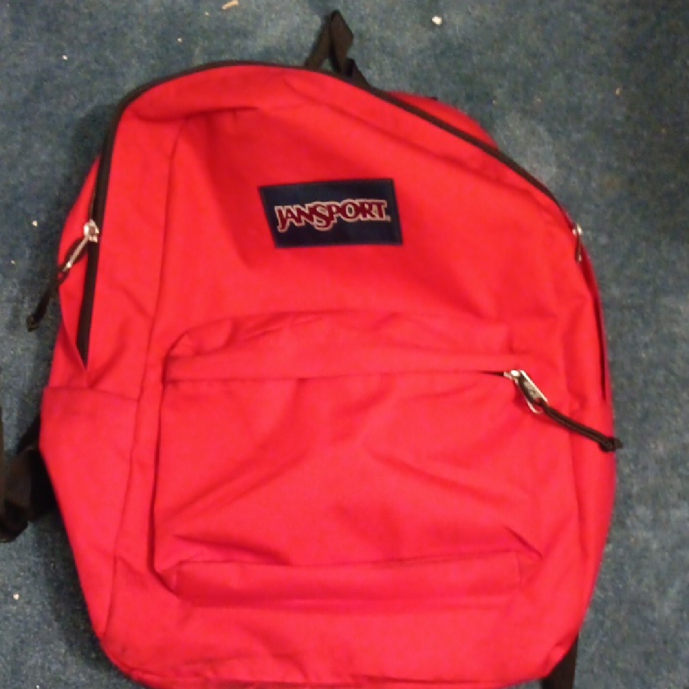 Jansport Classic Red Backpack for Men